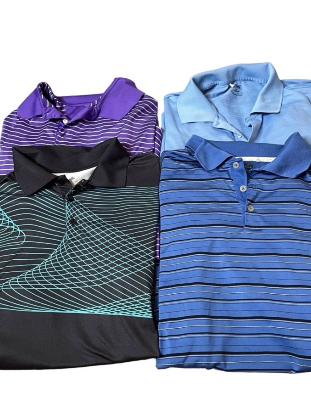 Golf shirts ADIDAS chaps Polo set of 4 Golf collared breathable shirts SZ XL